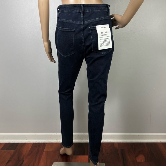 NEW FRAME DARK WASH SKINNY JEANS - Picture 8 of 11